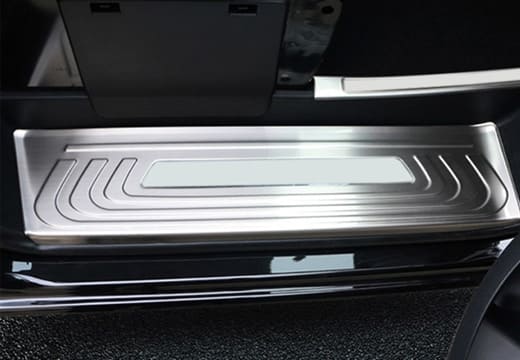 Stainless Steel Interior Car Door Sill Scuff Plate