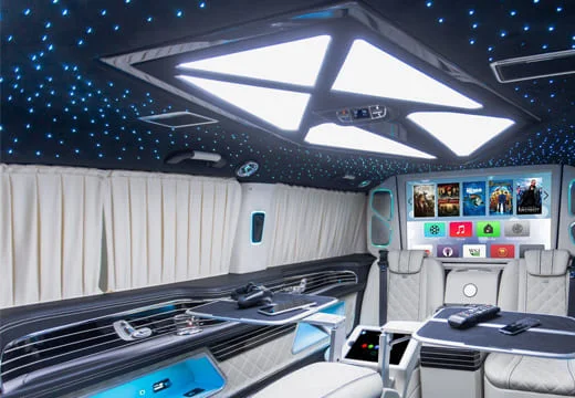 Custom design headliner