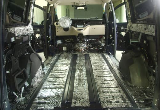 Full cabin soundproofing 