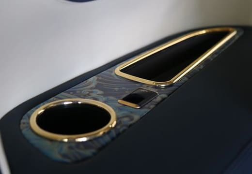 Gold plated cup holders