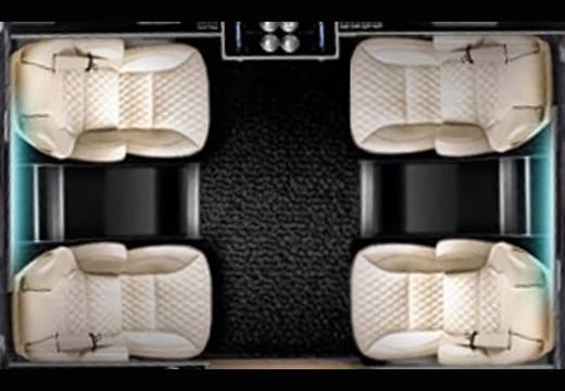 2 VIP seats together with 2 folding seats